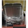 Image 1 : NEW DOUBLE SIDED STAINLESS STEEL BODY TRASH CAN