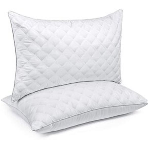 SET OF 2 SORMAG LUXURY SOFT HYPOALLERGENIC PILLOWS