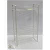Image 1 : NEWLY ASSEMBLED WHITE LAUNDRY OR KITCHEN RACK