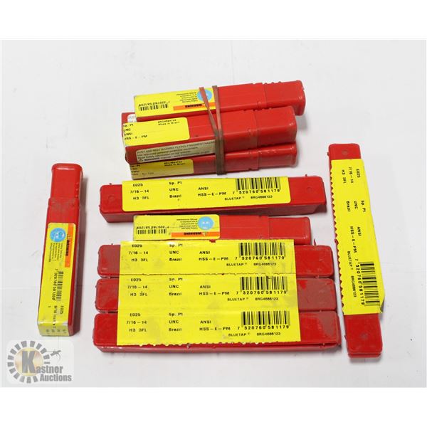 LOT OF DORMER 9/16" DRILL BITS