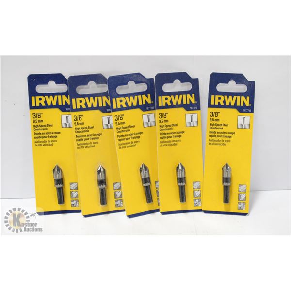 IRWIN 3/8" DRILL BITS