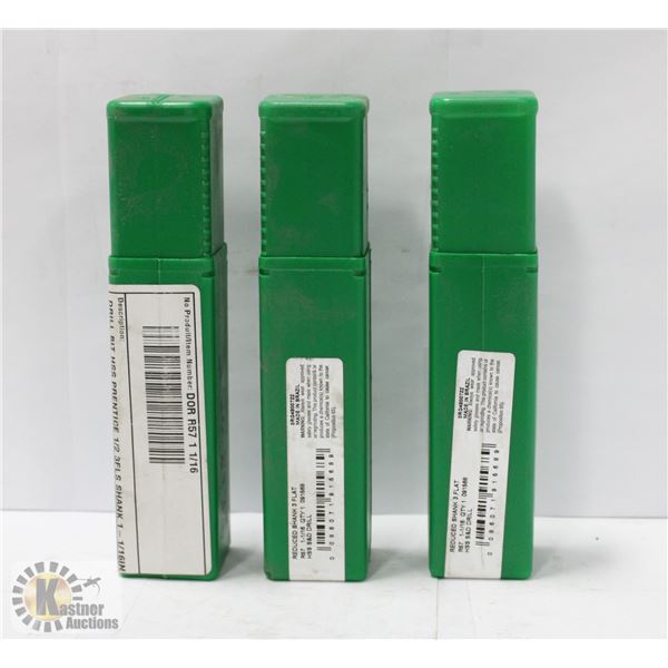 LOT OF PRECISION 1/16" DRILL BITS