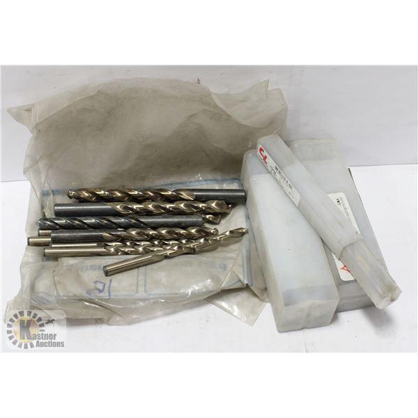 LOT OF VARIOUS DRILL BITS