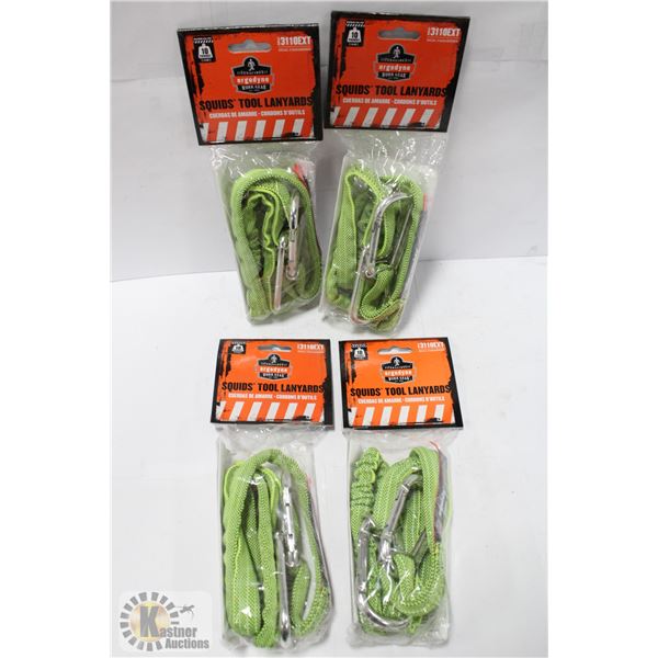 LOT OF SQUIDS LANYARDS