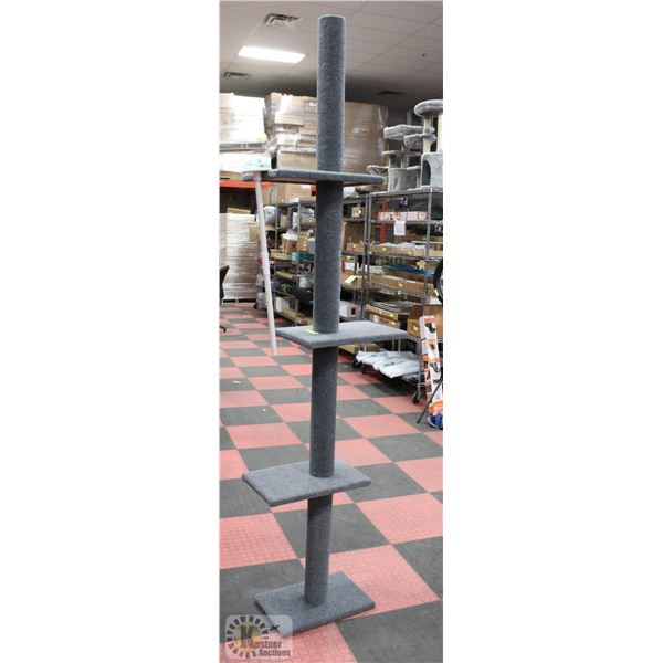 NEWLY ASSEMBLED EXTRA TALL CAT TREE TOWER WITH