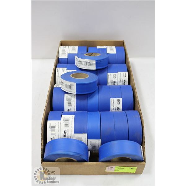 FLAT OF IRWIN 300FT BLUE FLAGGING TAPE