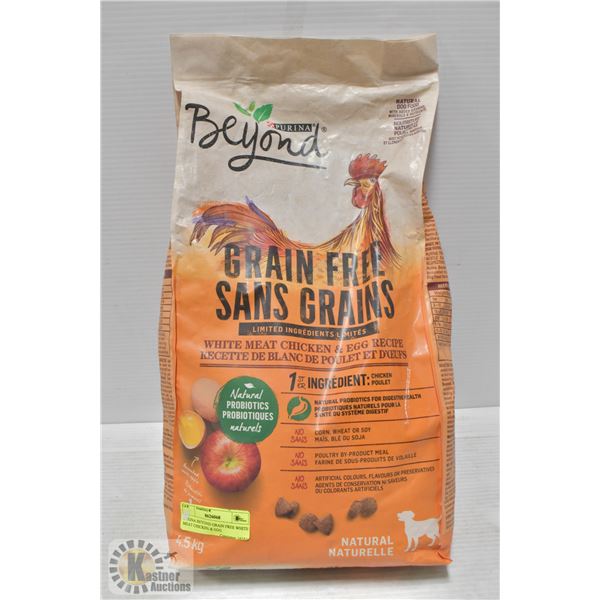 PURINA BEYOND GRAIN FREE WHITE MEAT CHICKEN & EGG