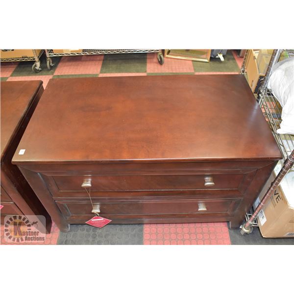 NEW WOOD EZTIA 2 DRAWER CABINET