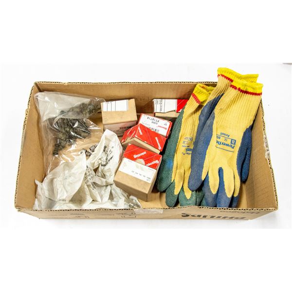 BOX OF MISC. SUPPLIES
