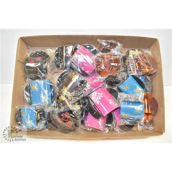 FLAT OF NEW LARGE HAIR CLIPS QUALITY MADE