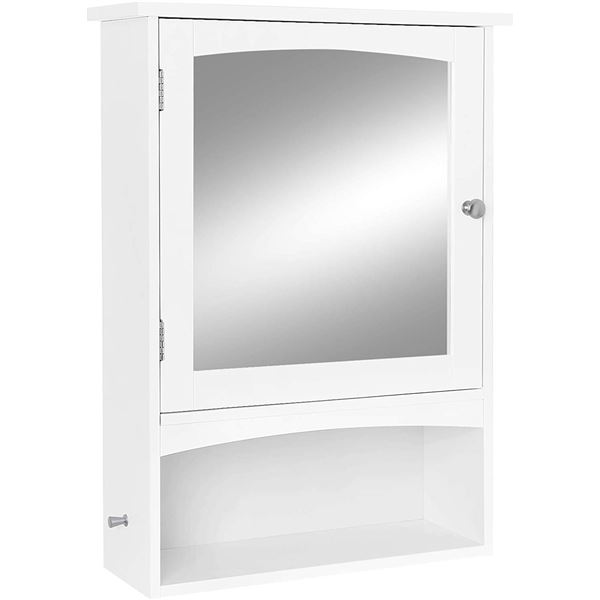 NEW REPACKAGED MIRRORED BATHROOM MEDICINE CABINET