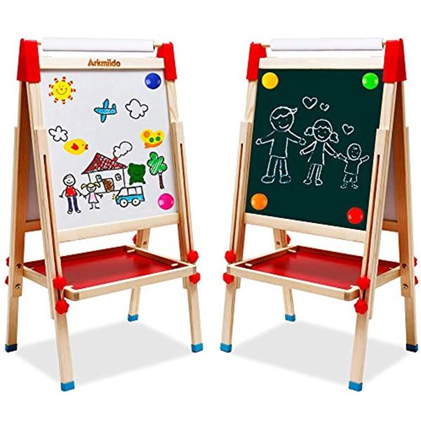 NEW IN BOX DBL SIDED KIDS DRAWING EASEL WITH