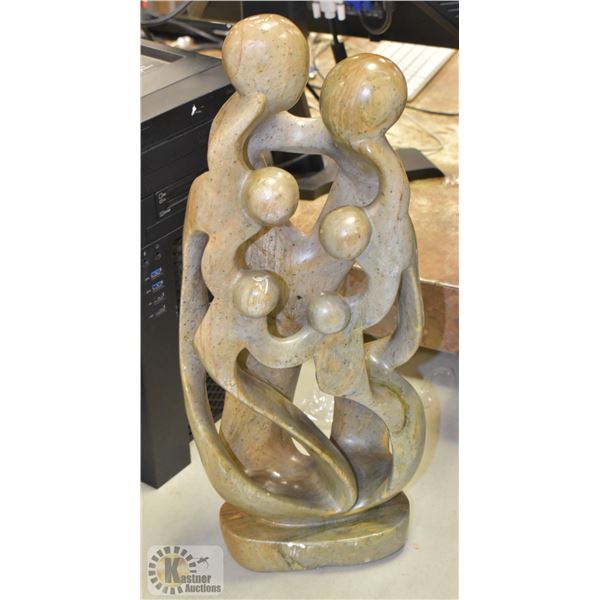 LARGE SOAPSTONE CARVING ZIMBABWE