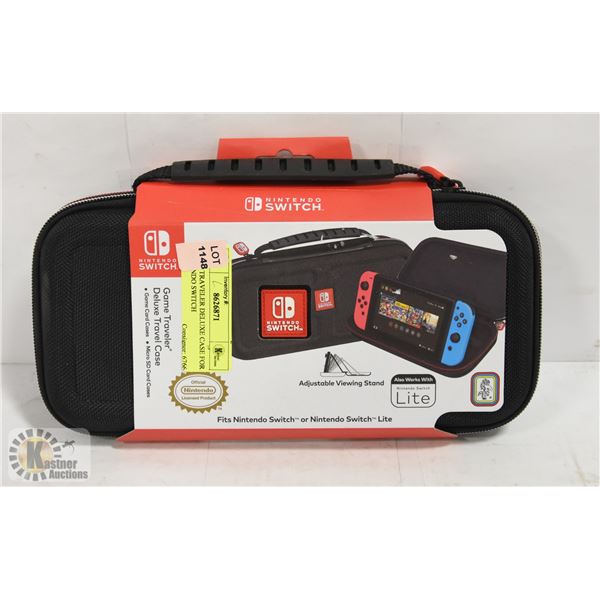 GAME TRAVELER DELUXE CASE FOR NINTENDO SWITCH