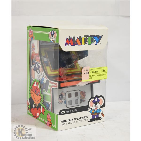 MY ARCADE MAPPY MICRO PLAYER MINI ARCADE