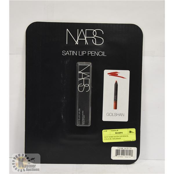 NEW NARS SATIN LIP PENCIL COLOUR: GOLSHAN