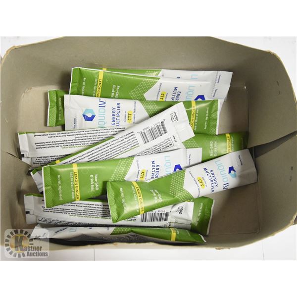 LIQUID IV ENERGY MULTIPLIER DRINK MIX 12 PACK