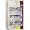 Image 1 : FOSTER GRANT LDS READING GLASSES 3 PACK +1.50