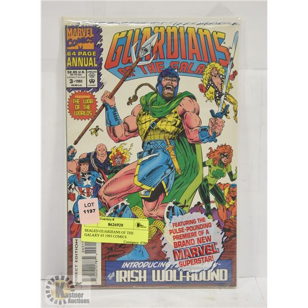 SEALED GUARDIANS OF THE GALAXY #3 1993 COMICS