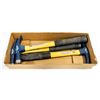 Image 1 : BOX WITH 3 KLEIN TOOLS HAMMERS