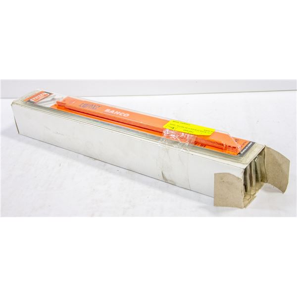 LOT WITH 25 BAHCO BI-METAL 18TPI BLADES