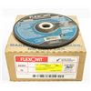 Image 1 : BOX OF 10 NEW FLEXOVIT 7" GRINDING DISCS