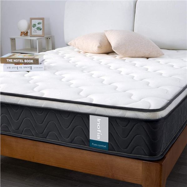 NEW - REPACKAGED INOFIA TWIN SIZE 8" MATTRESS