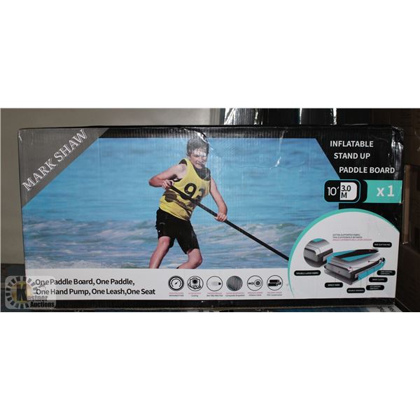 MARK SHAW INFLATABLE STAND UP PADDLE BOAT(BLUE)