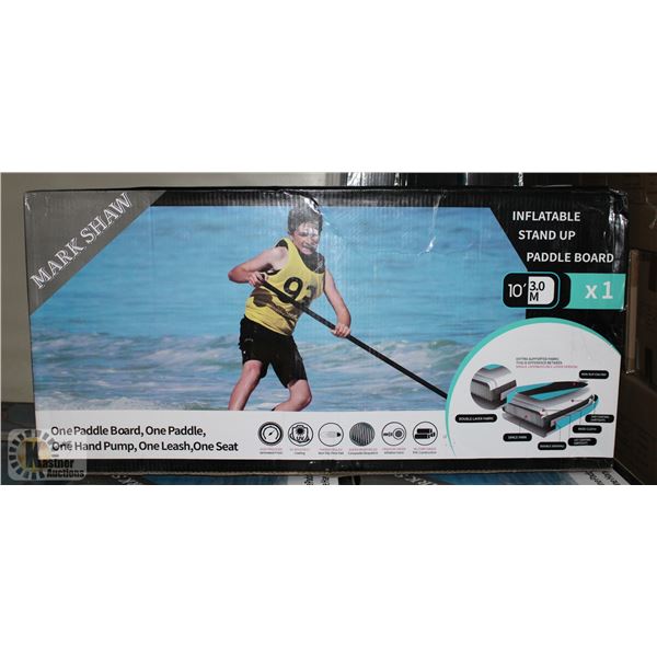 MARK SHAW INFLATABLE STAND UP PADDLE BOAT(BLUE)