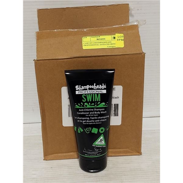 CASE OF 6 SHAMPOOHEADS PROFESSIONAL ANTI-CHLORINE