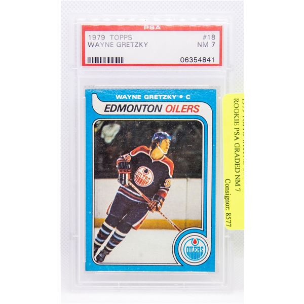 FEATURED WAYNE GRETZKY ROOKIE CARD