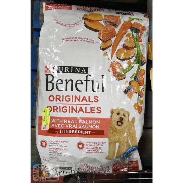 PURINA BENEFUL ORIGINALS W/ REAL SALMON DOG FOOD