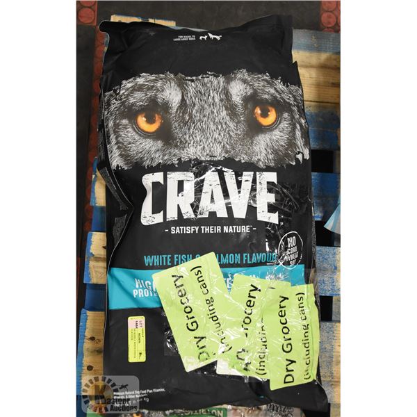 CRAVE DOG KIBBLE WHITE FISH & SALMON FLAVOR
