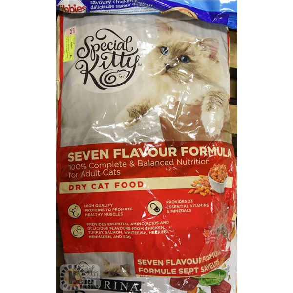 SPECIAL KITTY SEVEN FLAVOR FORMULA DRY CAT FOOD