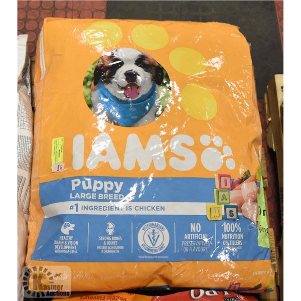 IAMS PUPPY LARGE BREED DOG FOOD 13.88 KG BAG