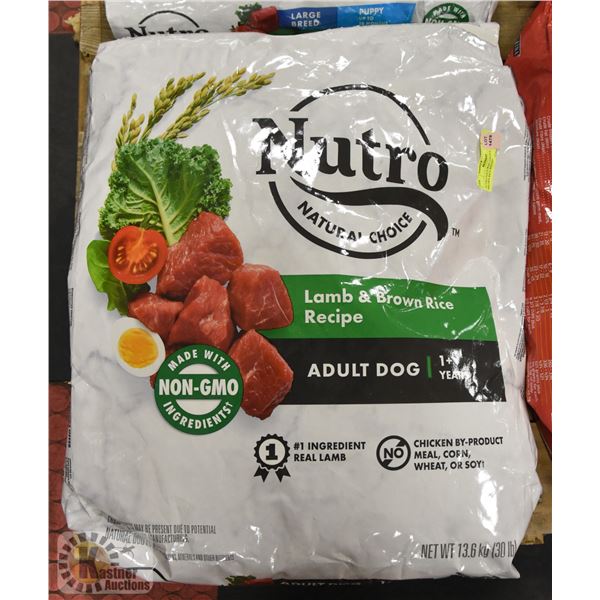 NUTRO NATURAL CHOICE LAMB + BROWN RICE RECIPE