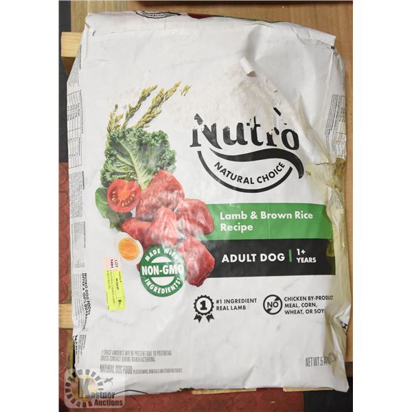 NUTRO NATURAL CHOICE LAMB + BROWN RICE RECIPE