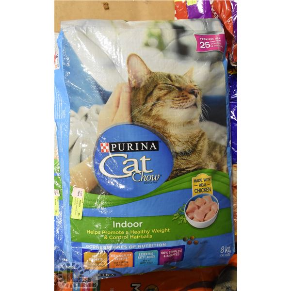 PURINA CAT CHOW INDOOR DRY CAT FOOD 8 KG BAG