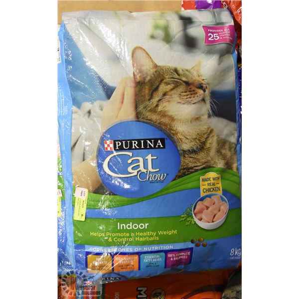 PURINA CAT CHOW INDOOR DRY CAT FOOD 8 KG BAG