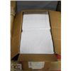 Image 1 : BOX OF 8 3/4 SIZE MATTRESS COVERS