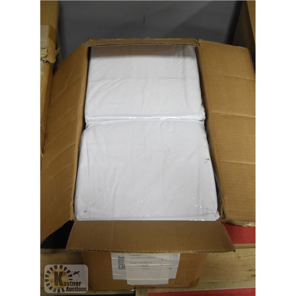 BOX OF 8 3/4 SIZE MATTRESS COVERS