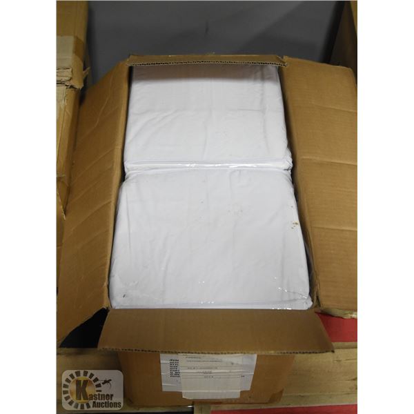 BOX OF 8 3/4 SIZE MATTRESS COVERS