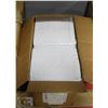 Image 1 : BOX OF 8 3/4 SIZE MATTRESS COVERS