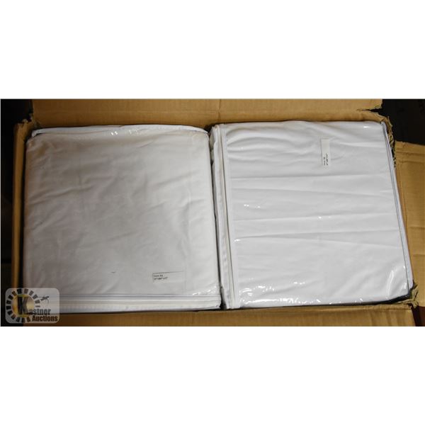 BOX OF 8 X-LARGE TWIN MATTRESS COVERS
