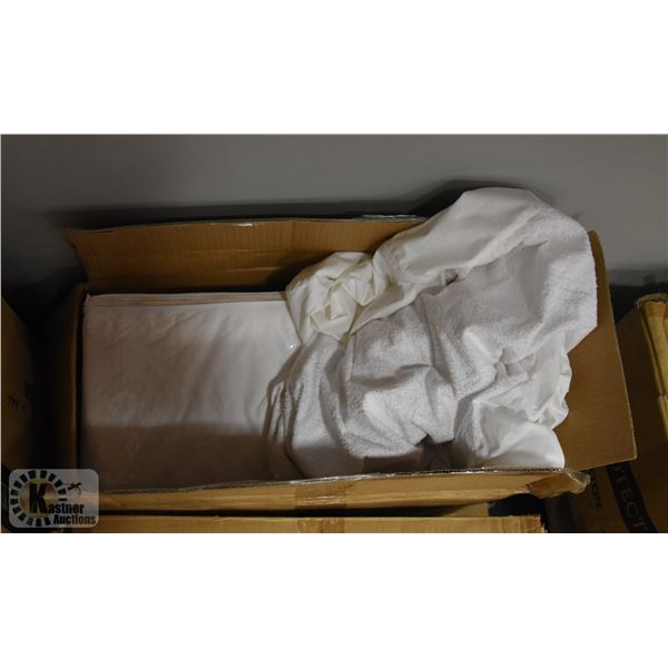 BOX OF 8 X-LARGE TWIN MATTRESS COVERS