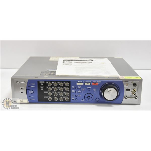 PANASONIC WJ-HD316A DVR SECURITY CAMERA