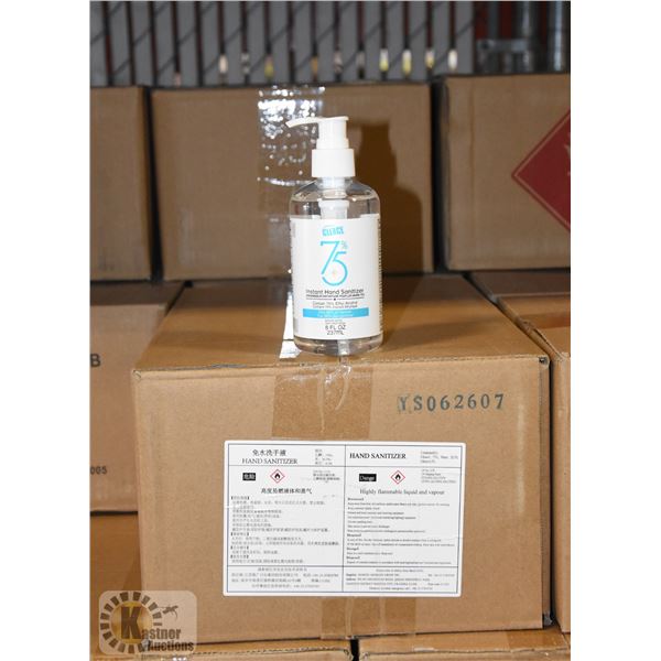CASE WITH 24 237ML BOTTLES OF HAND SANITIZER