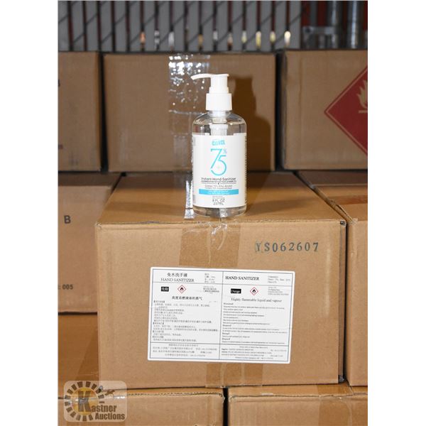 CASE WITH 24 237ML BOTTLES OF HAND SANITIZER