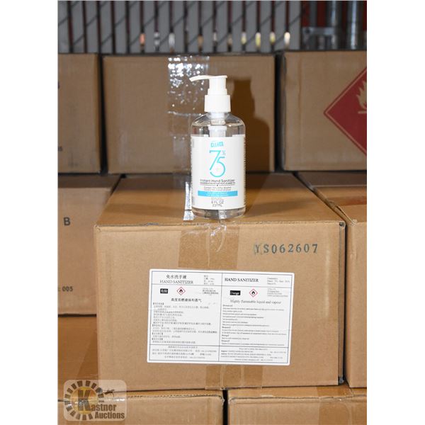 CASE WITH 24 237ML BOTTLES OF HAND SANITIZER