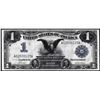 Image 1 : 1899 $1 Black Eagle Silver Certificate Note